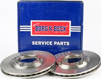 Borg & Beck BBD4989 - Jarrulevy inparts.fi