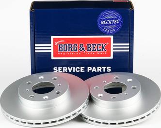 Borg & Beck BBD4987 - Jarrulevy inparts.fi