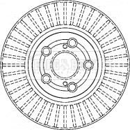 Borg & Beck BBD4458 - Jarrulevy inparts.fi