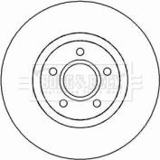 Borg & Beck BBD4452 - Jarrulevy inparts.fi