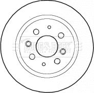 Borg & Beck BBD4461 - Jarrulevy inparts.fi