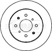 Borg & Beck BBD4402 - Jarrulevy inparts.fi