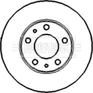 Borg & Beck BBD4414 - Jarrulevy inparts.fi