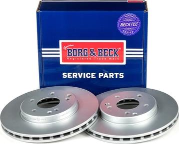 Borg & Beck BBD4470 - Jarrulevy inparts.fi