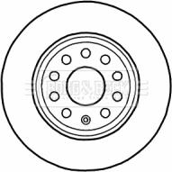 Borg & Beck BBD4546 - Jarrulevy inparts.fi