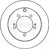 Borg & Beck BBD4556 - Jarrulevy inparts.fi