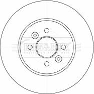 Borg & Beck BBD4531 - Jarrulevy inparts.fi