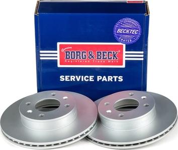 Borg & Beck BBD4528 - Jarrulevy inparts.fi