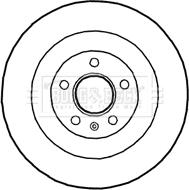 Borg & Beck BBD4690 - Jarrulevy inparts.fi