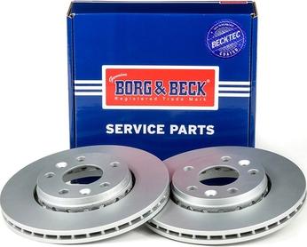 Borg & Beck BBD4640 - Jarrulevy inparts.fi