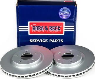 Borg & Beck BBD4657 - Jarrulevy inparts.fi