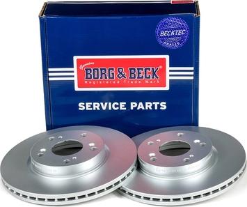 Borg & Beck BBD4660 - Jarrulevy inparts.fi