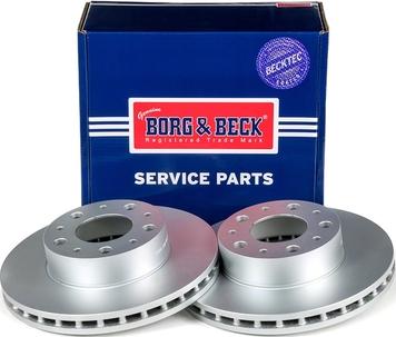 Borg & Beck BBD4608 - Jarrulevy inparts.fi