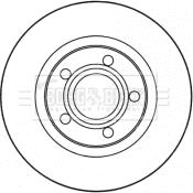 Borg & Beck BBD4615 - Jarrulevy inparts.fi