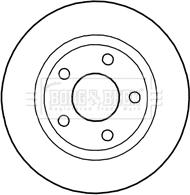 Brembo 562515 BC - Jarrulevy inparts.fi