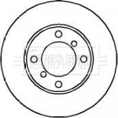 Borg & Beck BBD4095 - Jarrulevy inparts.fi