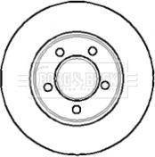 Borg & Beck BBD4044 - Jarrulevy inparts.fi