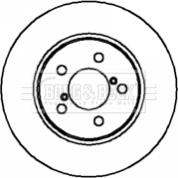 Borg & Beck BBD4171 - Jarrulevy inparts.fi