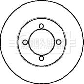 Borg & Beck BBD4177 - Jarrulevy inparts.fi