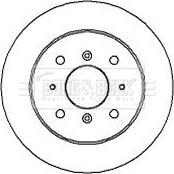 Borg & Beck BBD4892 - Jarrulevy inparts.fi