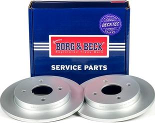 Borg & Beck BBD4869 - Jarrulevy inparts.fi