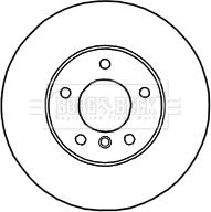 Borg & Beck BBD4810 - Jarrulevy inparts.fi