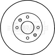 Borg & Beck BBD4818 - Jarrulevy inparts.fi