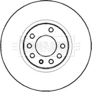 Borg & Beck BBD4395 - Jarrulevy inparts.fi