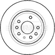 Borg & Beck BBD4396 - Jarrulevy inparts.fi