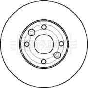 Borg & Beck BBD4391 - Jarrulevy inparts.fi