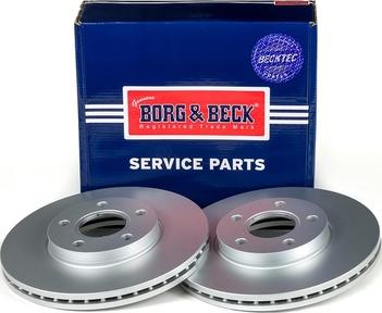 Borg & Beck BBD4316 - Jarrulevy inparts.fi