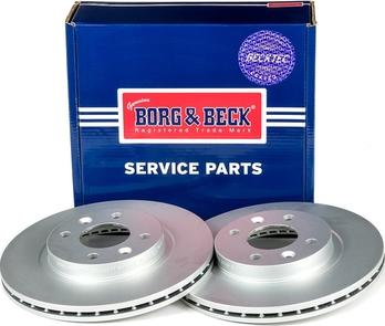 Borg & Beck BBD4317 - Jarrulevy inparts.fi