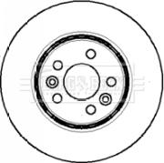 Borg & Beck BBD4251 - Jarrulevy inparts.fi