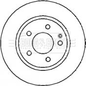 Borg & Beck BBD4286 - Jarrulevy inparts.fi