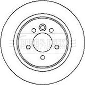 Borg & Beck BBD4228 - Jarrulevy inparts.fi