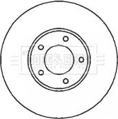 Borg & Beck BBD4275 - Jarrulevy inparts.fi