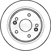 Borg & Beck BBD4270 - Jarrulevy inparts.fi