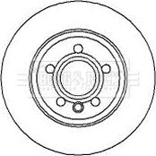 Borg & Beck BBD4278 - Jarrulevy inparts.fi