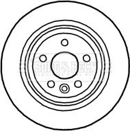 Borg & Beck BBD4759 - Jarrulevy inparts.fi