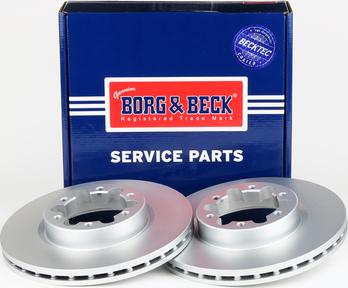 Borg & Beck BBD4708 - Jarrulevy inparts.fi