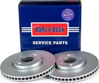 Borg & Beck BBD4702 - Jarrulevy inparts.fi