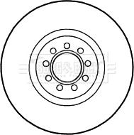 Borg & Beck BBD4711 - Jarrulevy inparts.fi