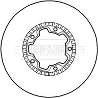 Borg & Beck BBD4779 - Jarrulevy inparts.fi