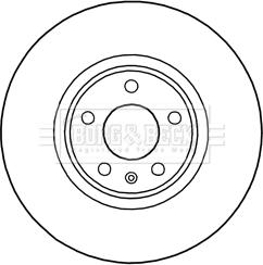 Borg & Beck BBD5990S - Jarrulevy inparts.fi