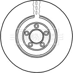 TRW DF6651S - Jarrulevy inparts.fi