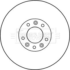 Borg & Beck BBD5969S - Jarrulevy inparts.fi