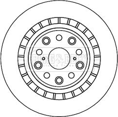 VAICO V70-80025 - Jarrulevy inparts.fi