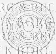 Borg & Beck BBD5914S - Jarrulevy inparts.fi