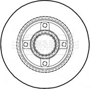 Borg & Beck BBD5935S - Jarrulevy inparts.fi