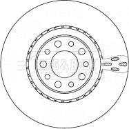 Borg & Beck BBD5930S - Jarrulevy inparts.fi